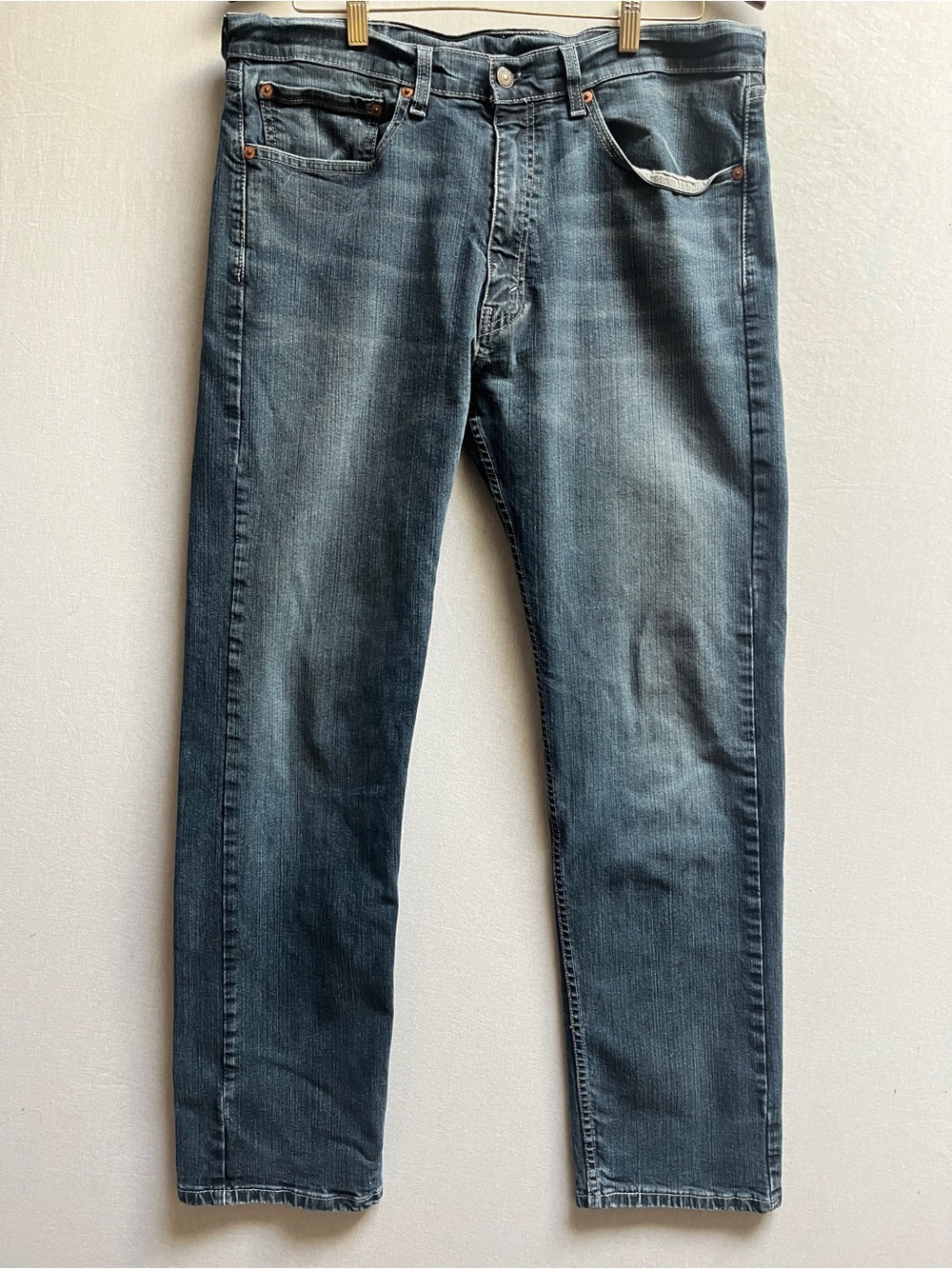 Levi’s 505 Men's Classic Blue Straight Leg Jeans Sz 36